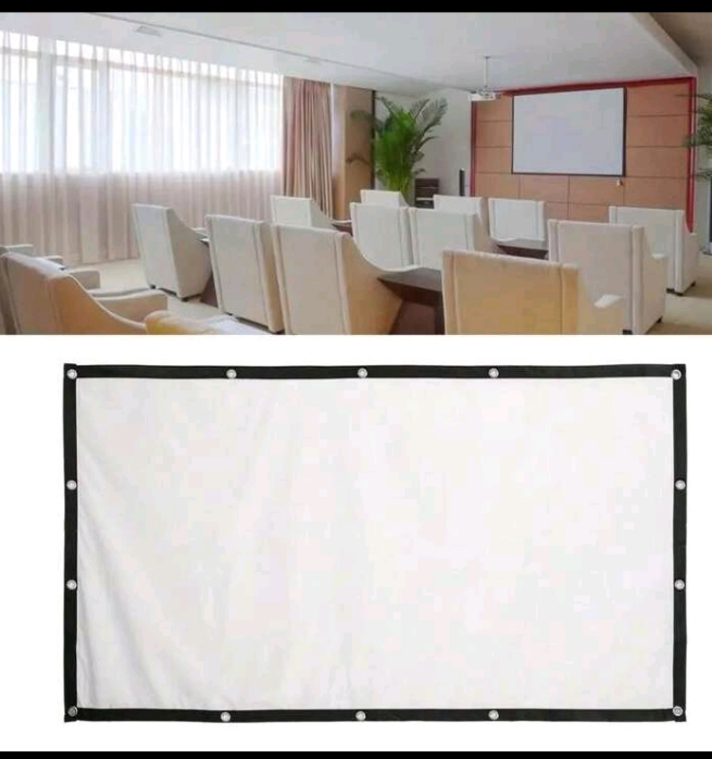 شاشة عرض ناعمة قابلة للطي ومضادة للتجاعيد ومحمولة، عالية الدقة، مناسبة لغرفة النوم وغرفة المعيشة