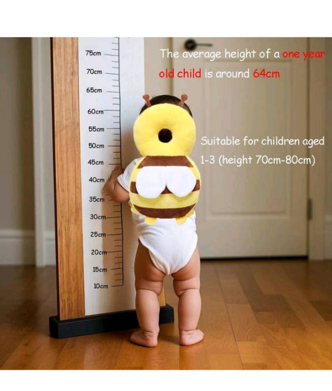 حقيبة ظهر مبطنة لحماية رأس الطفل أثناء المشي والزحف، عناصر عيد الميلاد للأطفال