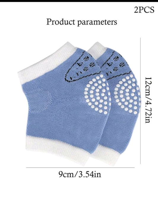 2pcs Kids Crawling Knee & Elbow Pads, Anti-Slip Padded Knee Protection For Infant Toddlers