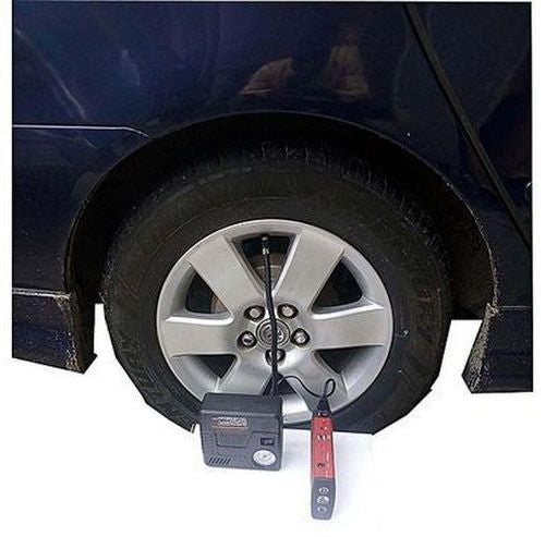 شاحن اشتراك بطارية السيارة مع منفاخ هواء للإطارات المنقذ