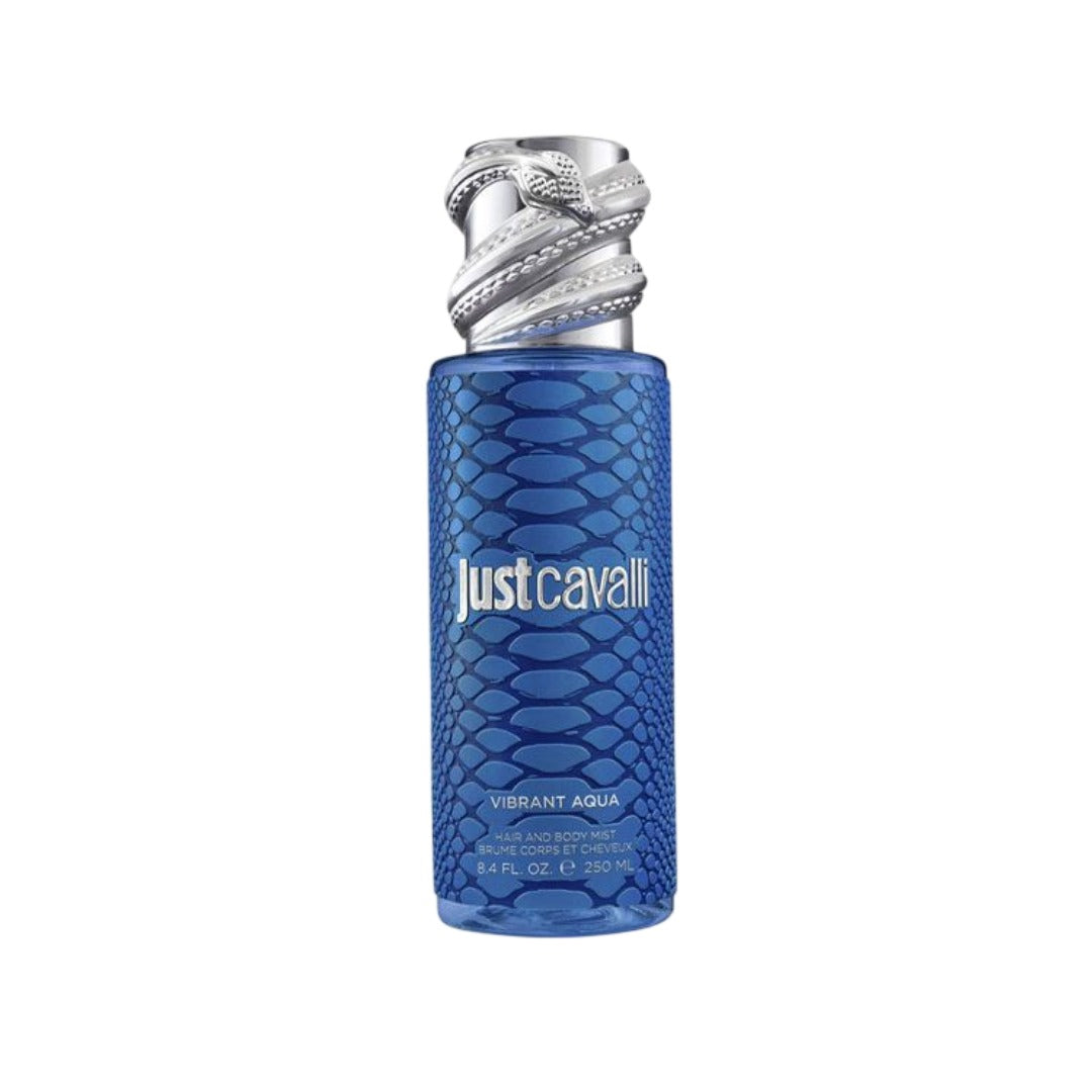عطر Just Cavalli - Vibrant Aqua Hair & Body Mist للنساء - 250ml