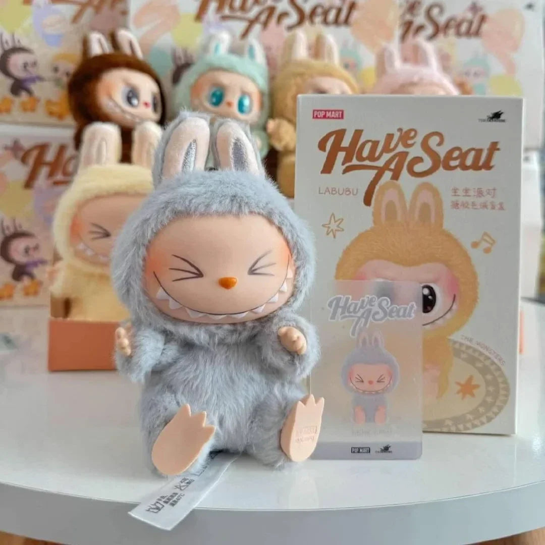 عرض محدود! ٤ ألعاب لابوبو "اجلس" (شخصيات عشوائية) في عبوة واحدة مثيرة