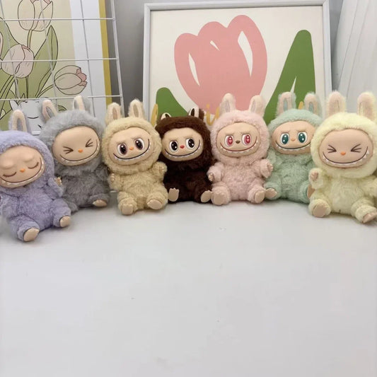 Limited Offer! 4 Labubu Have A Seat Toys (Random Characters) in One Exciting Pack