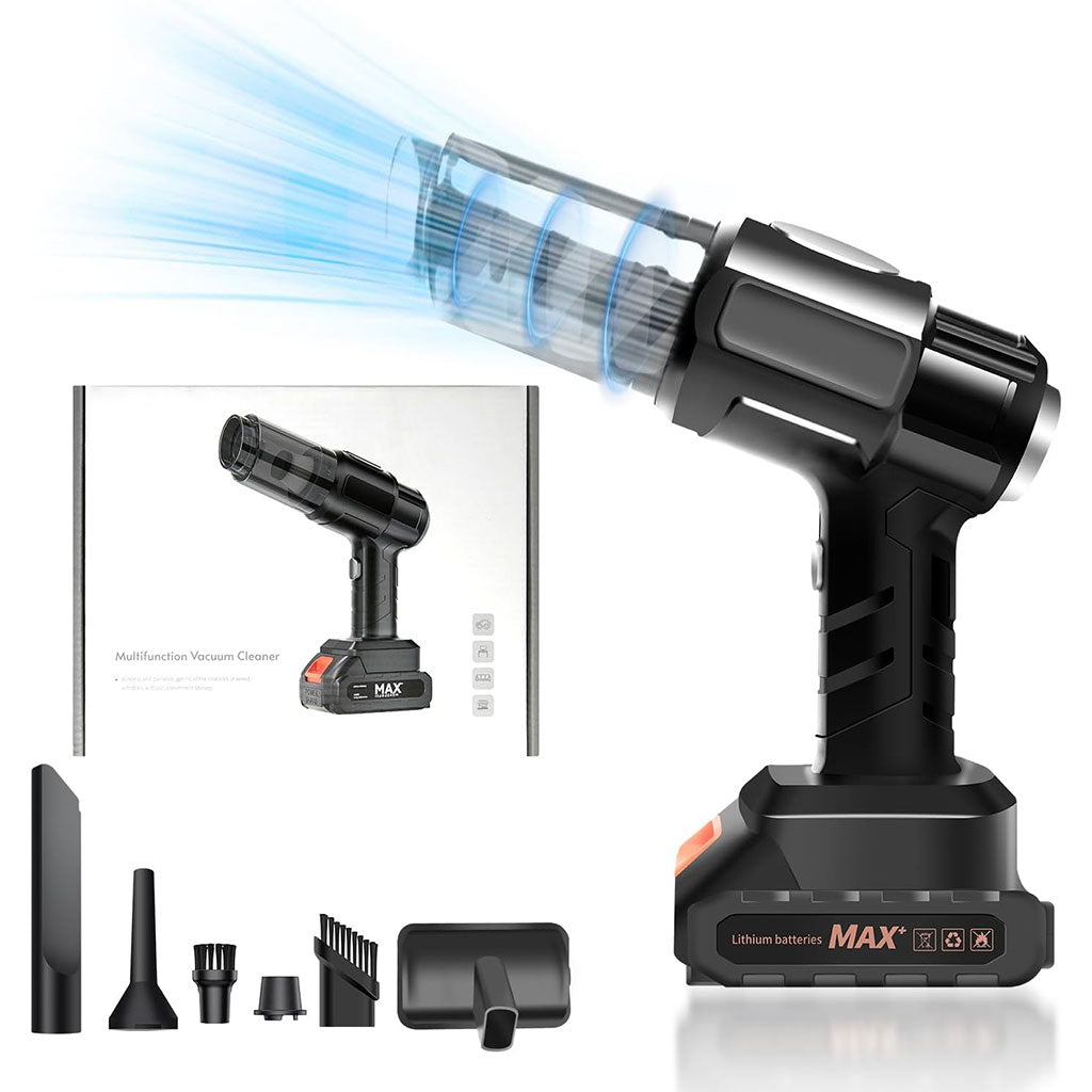 مكنسة كهربائية مثبتة على السيارة