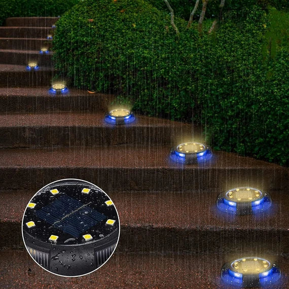 مصباح حائط شمسي متعدد الوظائف