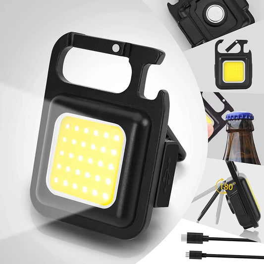 COB Mini Work Light Rechargeable Mini Flashlight