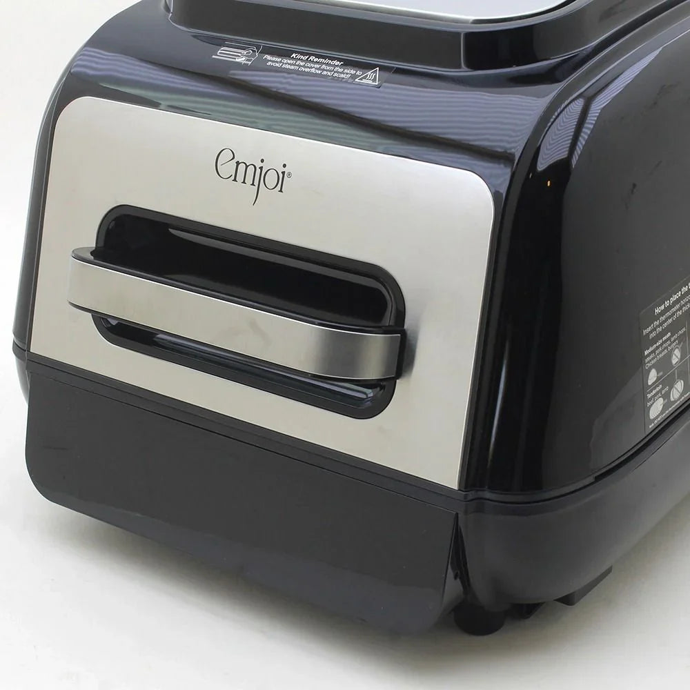 مقلاة هوائية رقمية إمجوي 12 في 1، 1700 واط، 6.0 لتر، 1 سنة، أسود