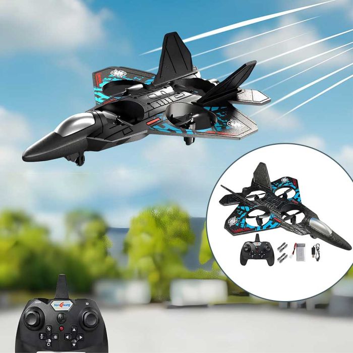 طائرة L0712 رباعية المراوح تدور 360 درجة بدون رأس