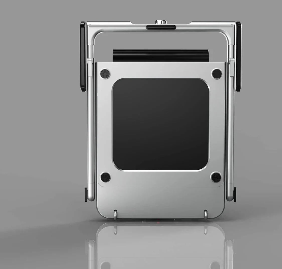 وسادة المشي القابلة للطي من بلاك بول - قوة المحرك 3.0 حصان تيار مستمر، نطاق سرعة الجري 1-12 كم، أقصى وزن للمستخدم 120 كجم