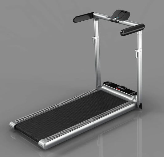 Black Bull Treadmill Walking Pad Foldable - Motor Power 3.0HP DC, Running Speed Range 1-12 km, Max User Weight 120 Kg