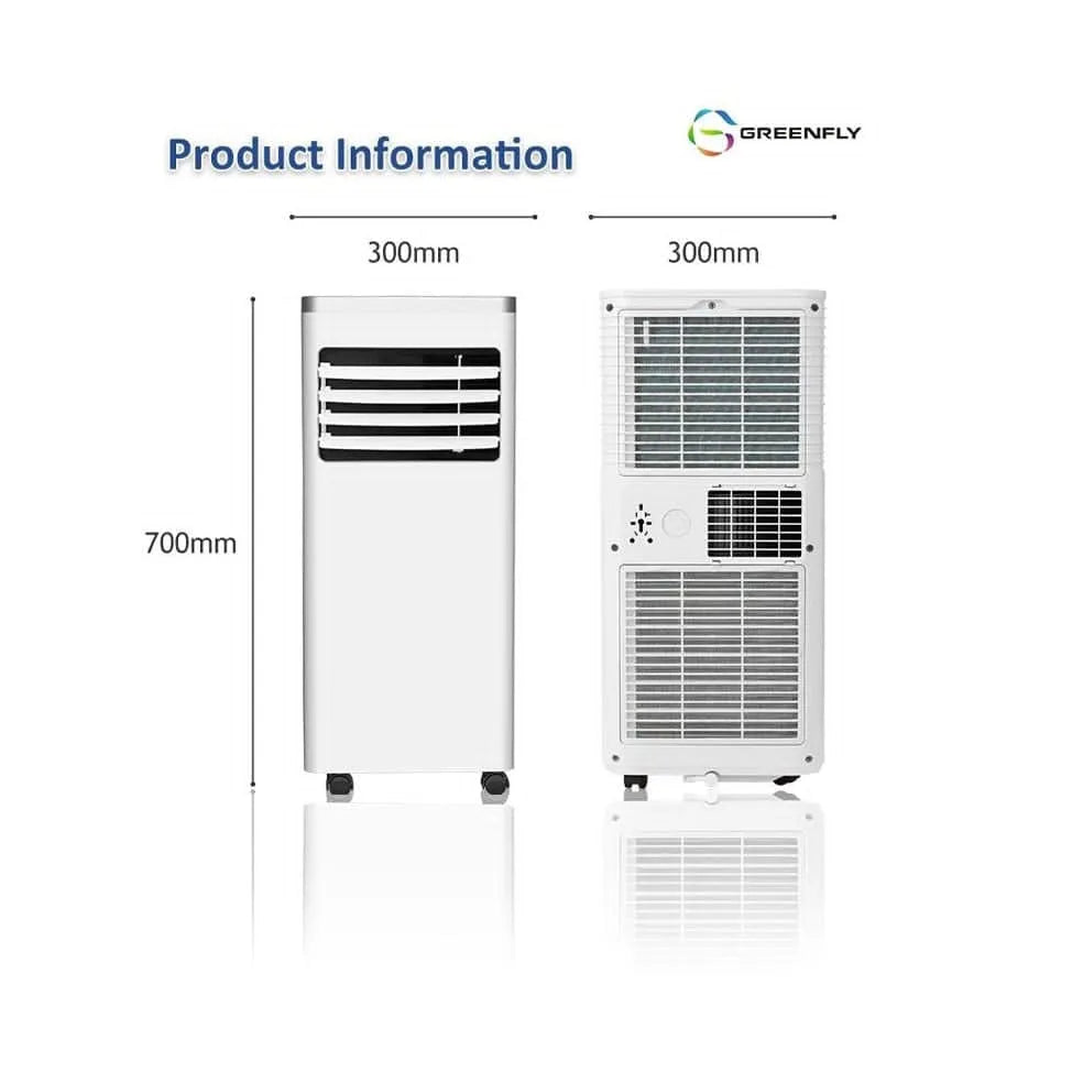 مكيف فريون متنقل يعمل بالكومبريسور مع ريموت