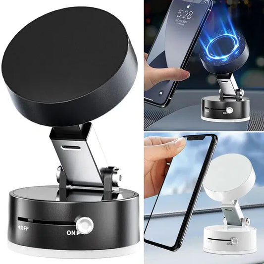Strong Magnetic Phone Holder with Compact Design and High Stability