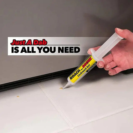 Ready-To-Use Cockroach Gel From Dr. Roach Effectively Eliminates Cockroaches Both Inside Your Home and In Your Garden