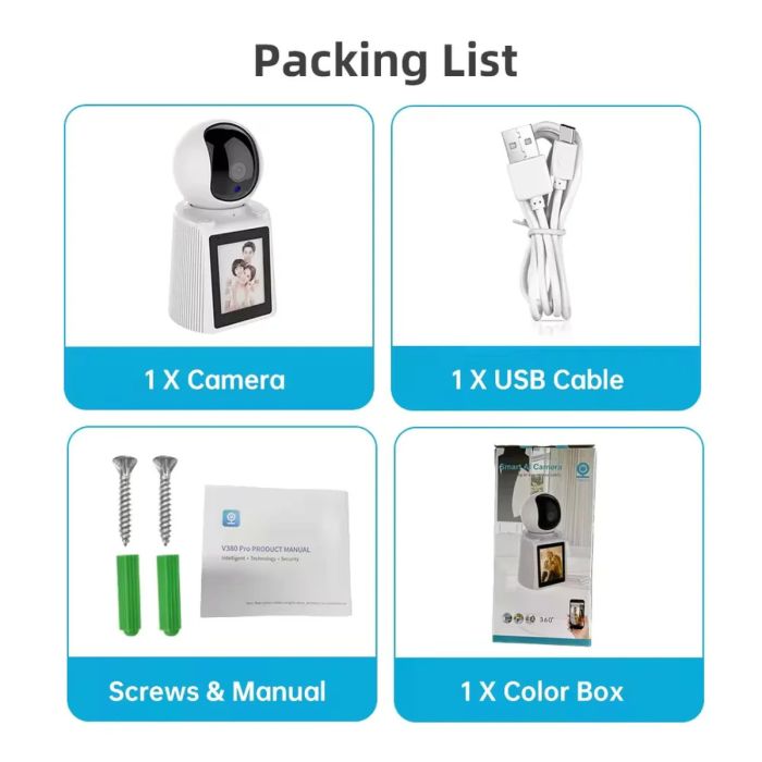 كاميرا مكالمات فيديو واي فاي بدقة 2 ميجابكسل