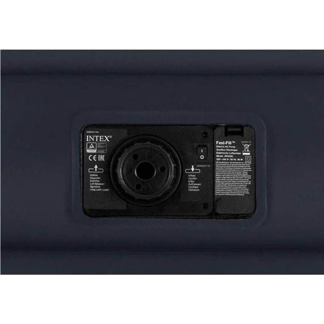 مرتبة هوائية فاخرة كوين من شركة Intex مزودة بمضخة كهربائية