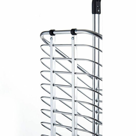Get Folding Shopping Cart With 8 Wheels Stair Climbing Cart Shopping Trolley