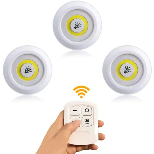 Lighting 3 pieces with remote control