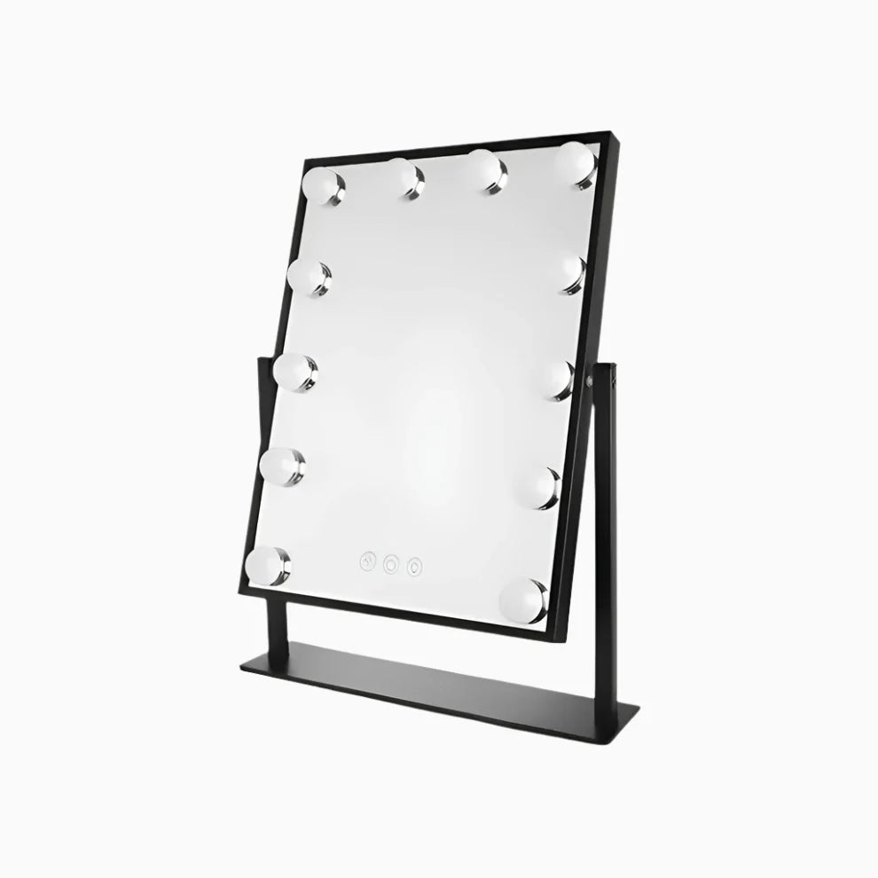 مرآة مكياج LED