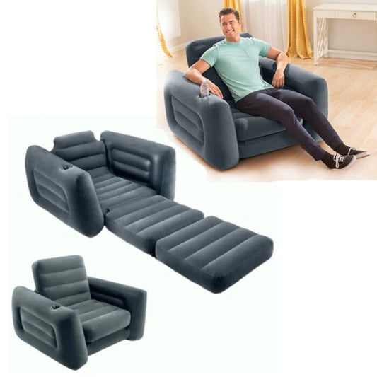 Intex Inflatable Convertible Chair Bed 66551NP