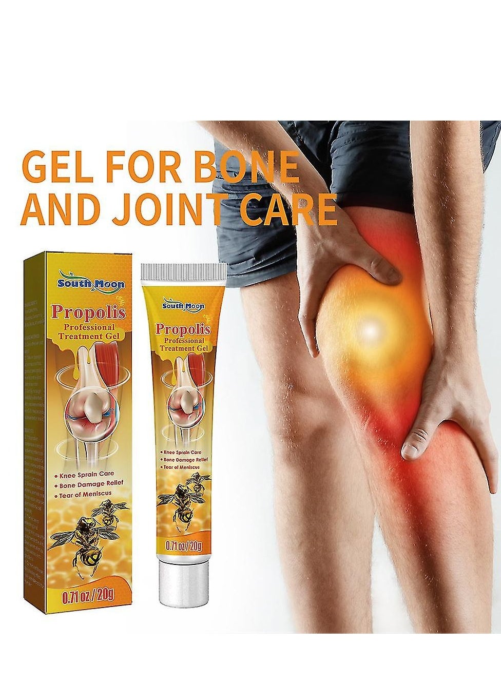 عرض حصري: مرهم سم النحل (4 قطع) + كريم سحري لتخفيف آلام المفاصل