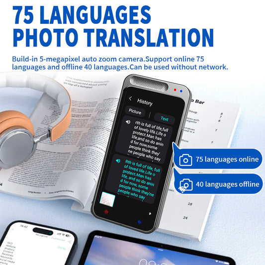 AI Voice Translator Z6 – Supports 138 Languages