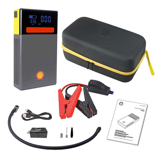 Shell SH816 16000mAh / 4 cells Portable Lithium Jump Starter with Air Pump