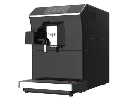 Emjoi Espresso & Milk Foaming System Machine - Black