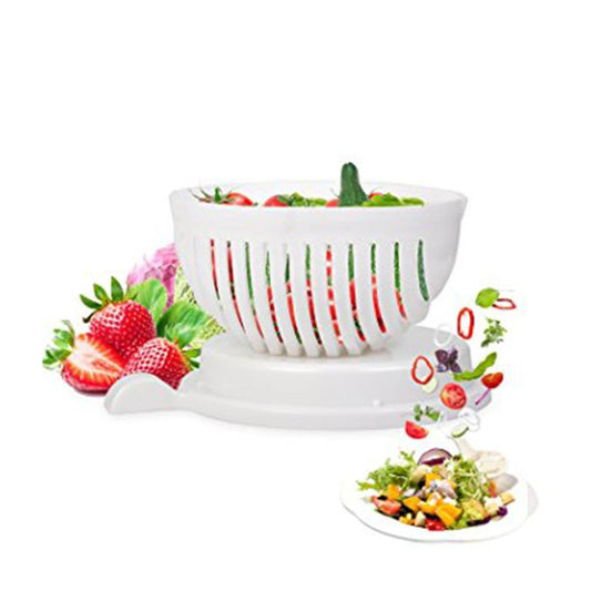 Vegetable and Fruit Salad Cutter Bowl Tool