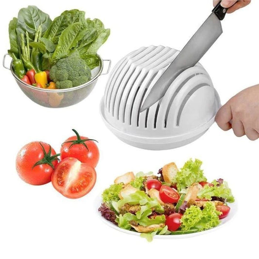 Vegetable and Fruit Salad Cutter Bowl Tool