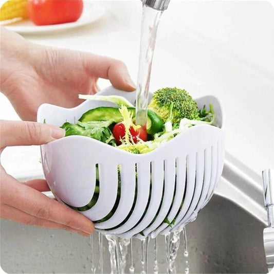 Vegetable and Fruit Salad Cutter Bowl Tool