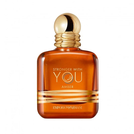 عطر Emporio Armani - Stronger With You Amber أو دي بارفان للجنسين - 100ml
